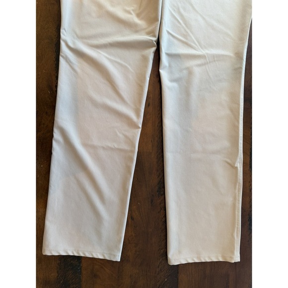 FootJoy Pants Mens 33x34 Beige Athletic Fit Stretch Performance Golf Chino Twill - Picture 14 of 14